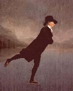 Sir Henry Raeburn The Reverend Robert Walker Skating on Duddingston Loch, better known as The Skating Minister painting